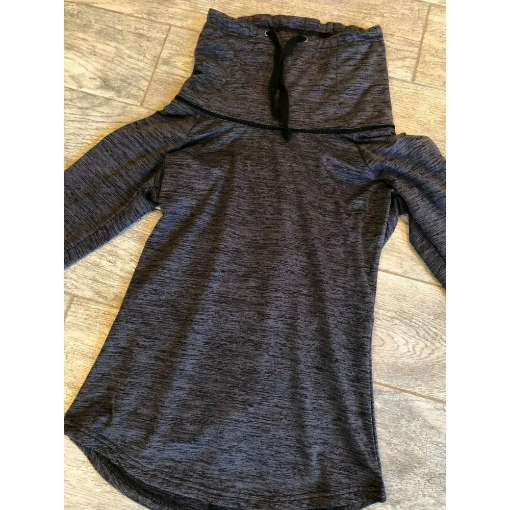 Avalanche Small Sweatshirt‎ Long sleeve Pullover Funnel Neck Stretch Active Ski